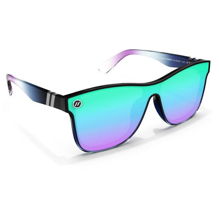 Blenders Millenia X2 Small Sunglasses Black Forest/Black/Crystal Orb Polarized