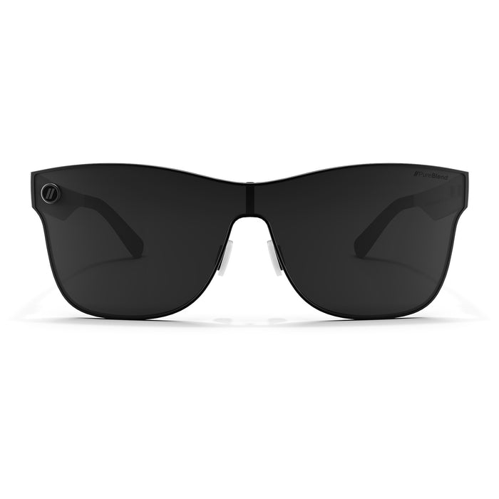 Blenders Metal Millenia Sunglasses Jet Black/Black/Smoke Polarized