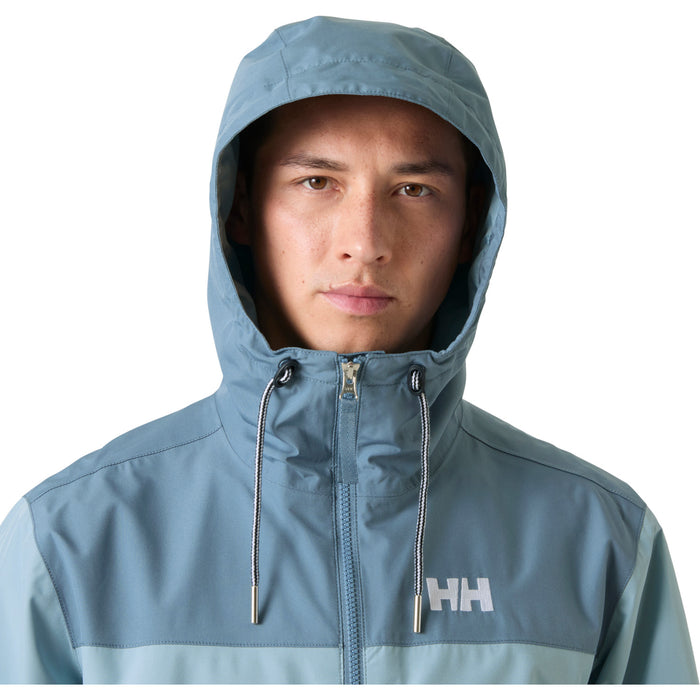Helly Hansen Koster Rain Jacket - Men's Washed Navy