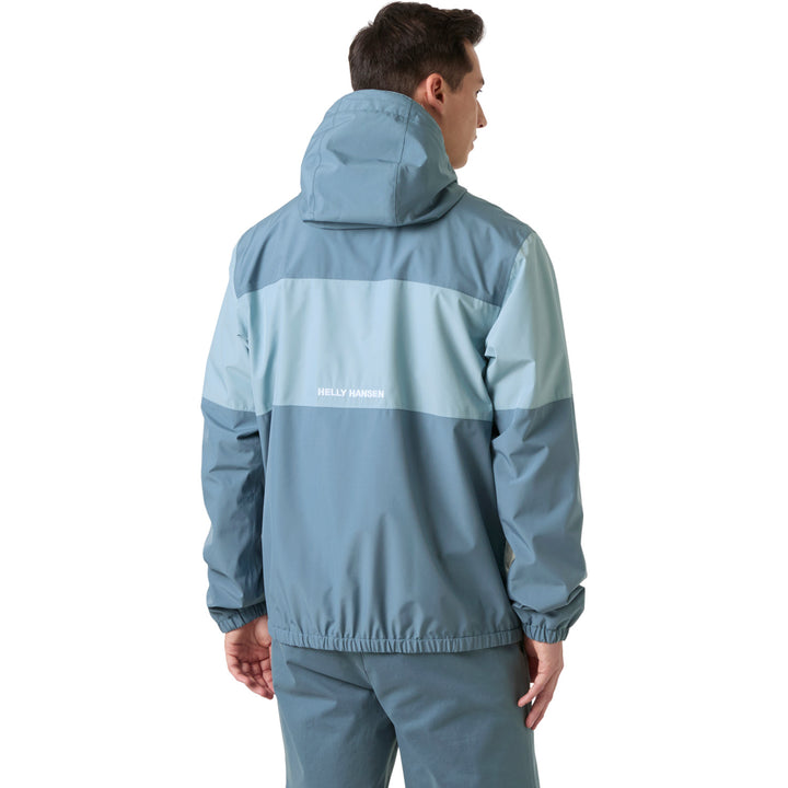 Helly Hansen Koster Rain Jacket - Men's Washed Navy