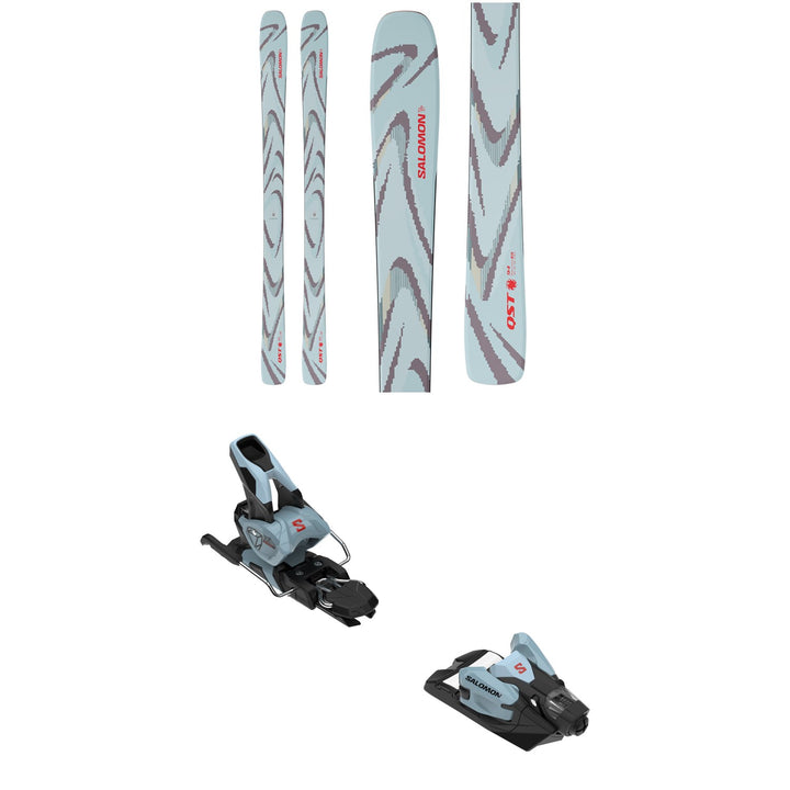 Salomon QST 94 Skis + Strive 12 GW Ski Bindings 2026
