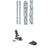 Salomon QST 94 Skis + Look Pivot 2.0 11 GW Ski Bindings 2026