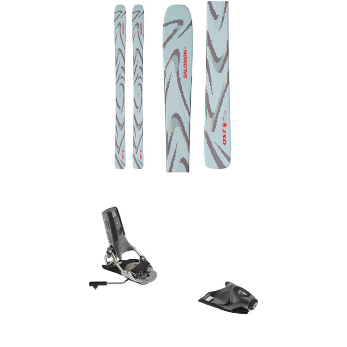 Salomon QST 94 Skis + Look Pivot 2.0 11 GW Ski Bindings 2026