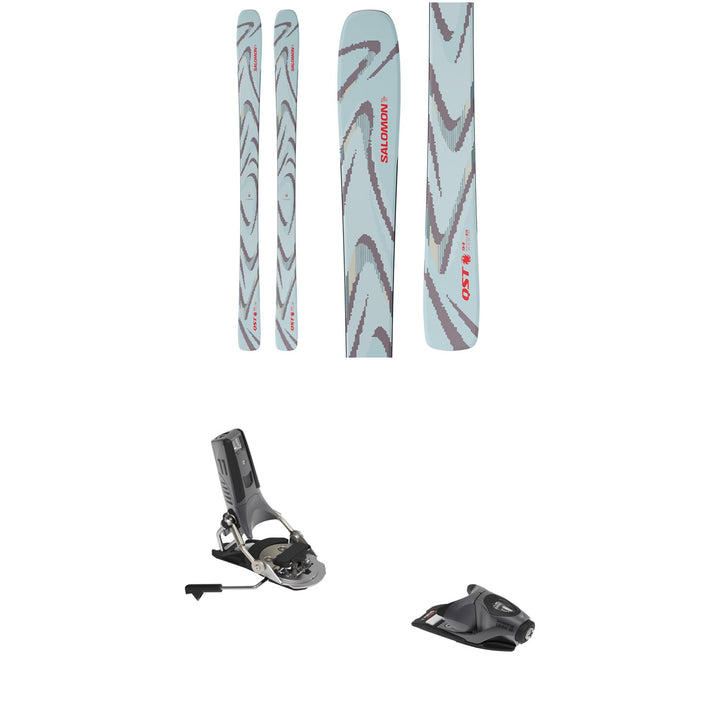 Salomon QST 94 Skis + Look Pivot 2.0 11 GW Ski Bindings 2026