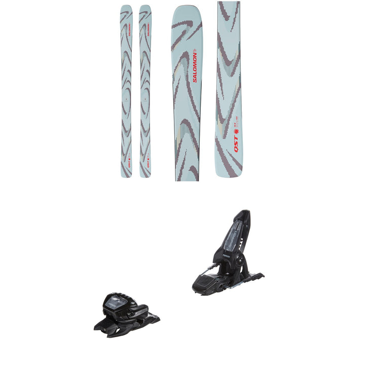 Salomon QST 94 Skis + Marker Griffon 13 ID Ski Bindings 2027