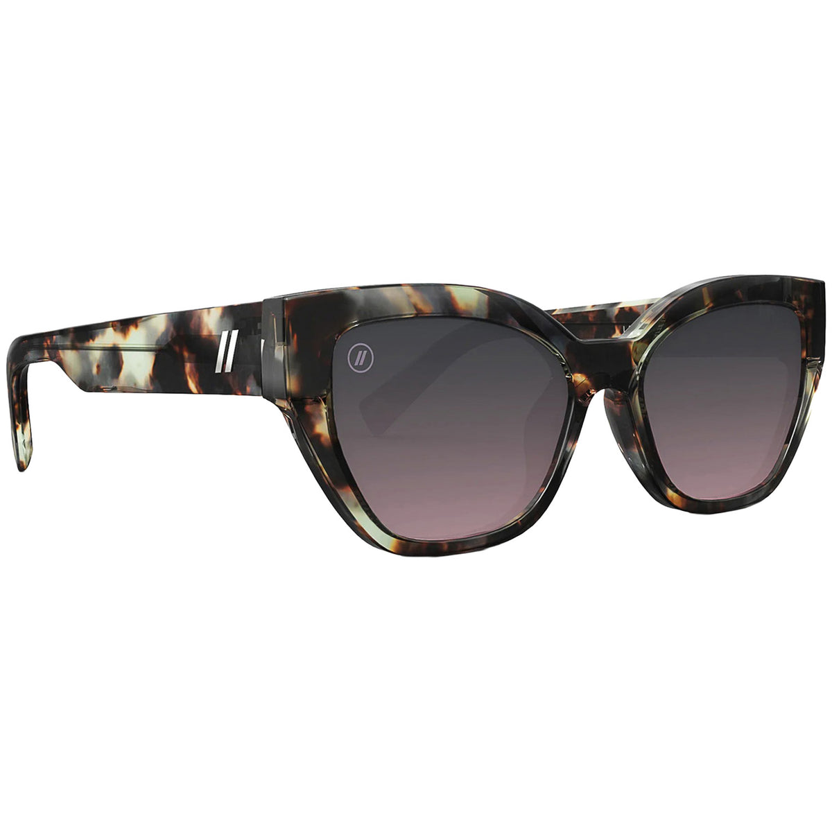 Blenders Jade Sunglasses Latte Tort/Tort/Purple Gradient Polarized