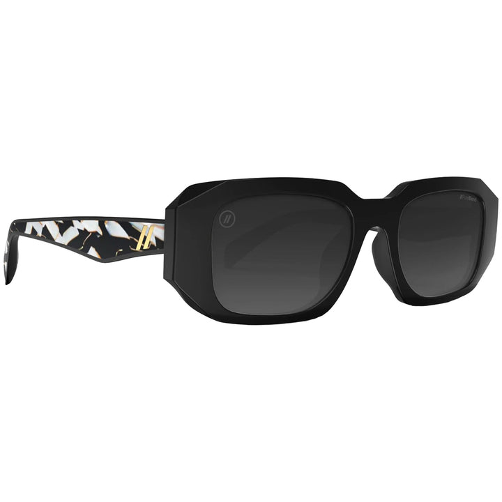 Blenders Onyx Sunglasses Black Quartz/Black White/Gradient Smoke #1 Polarized