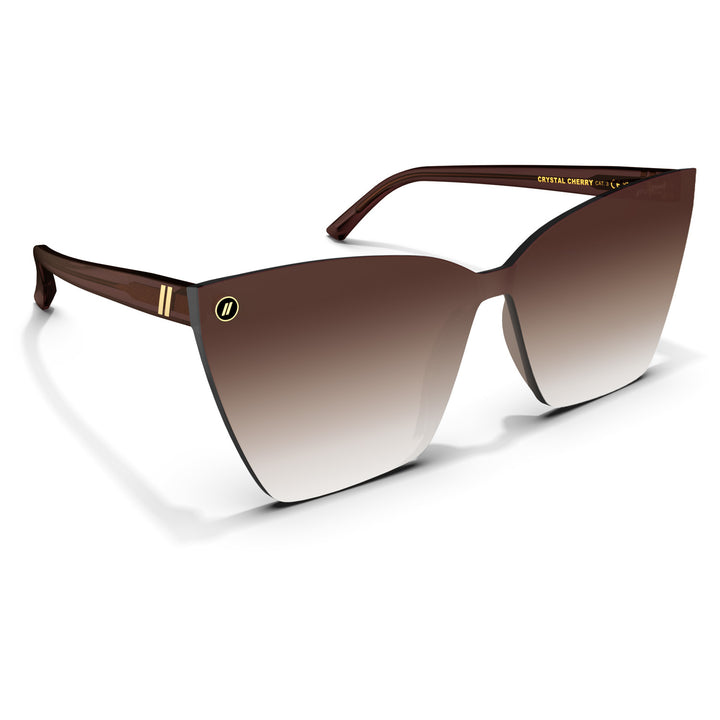 Blenders Rimini Sunglasses Crystal Cherry/Brown/Gradient Amber