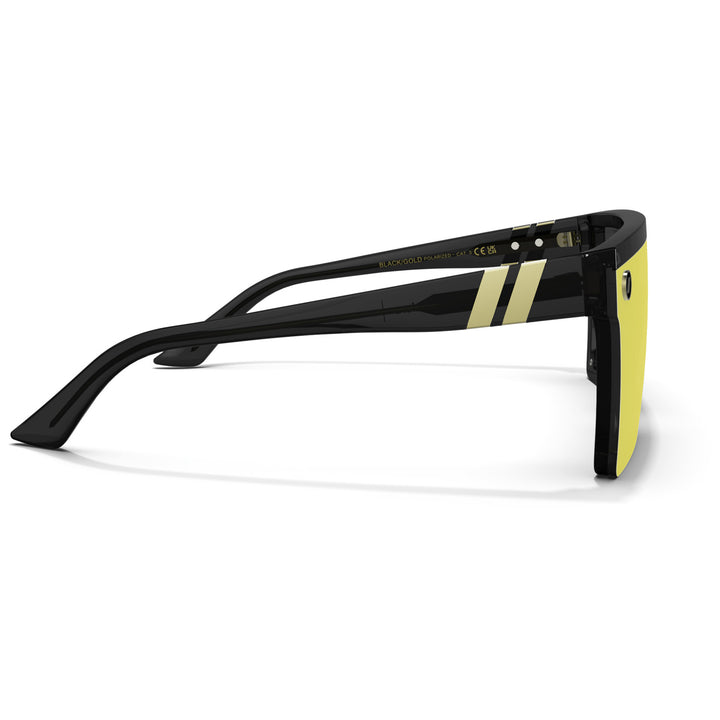 Blenders Providence Dx Sunglasses Matte Gold/Black/Gold Yellow #2 Polarized