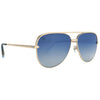 Matte Gold/Matte Gold/Blue Grad Pol