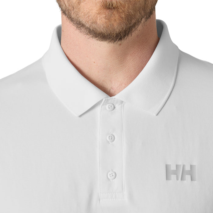 Helly Hansen Lifa Active Solen Short-Sleeve Polo - Men's White