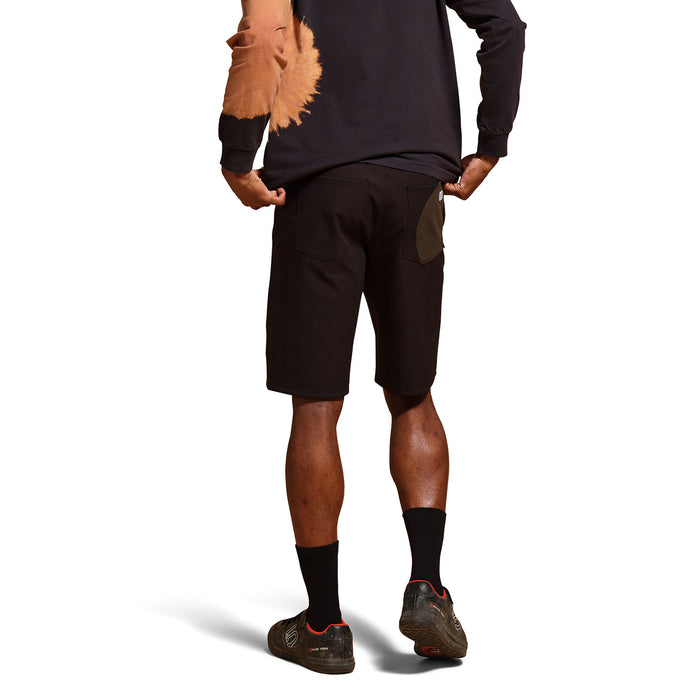 Curious Creatures Ramble Scramble 11.5" Shorts Black
