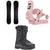 Sims Macrodose Snowboard + Union Trilogy Snowboard Bindings + K2 Contour Snowboard Boots - Women's 2026