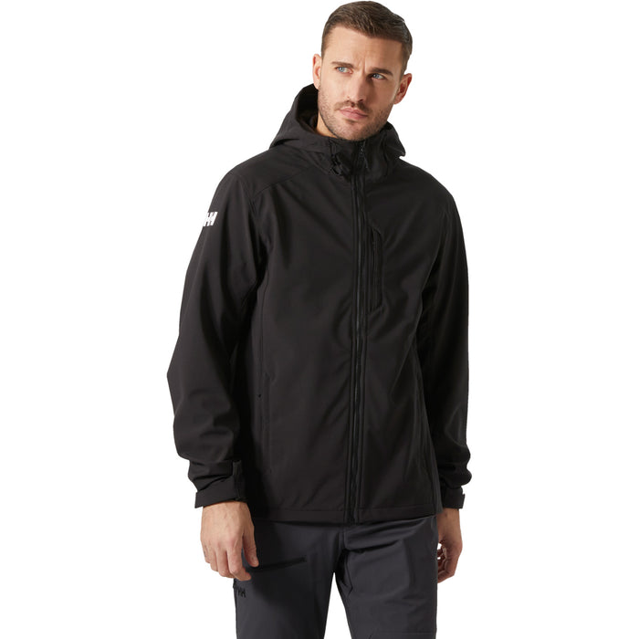 Helly Hansen Paramount Hooded Softshell Jacket - Men's Black