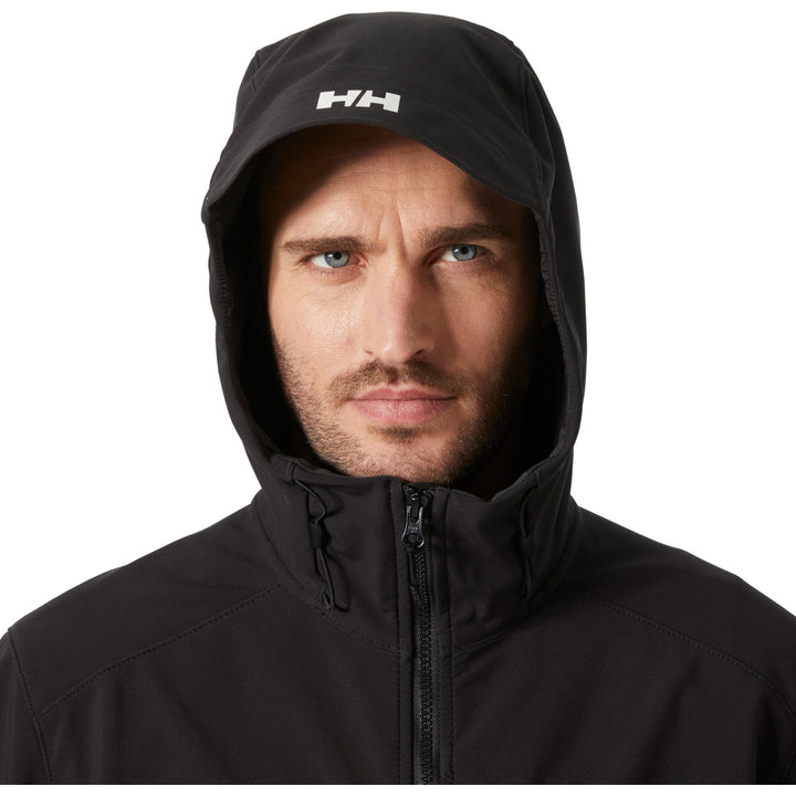 Helly Hansen Paramount Hooded Softshell Jacket - Men's Black