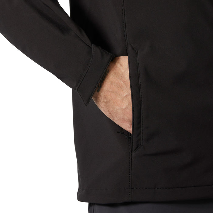 Helly Hansen Paramount Hooded Softshell Jacket - Men's Black