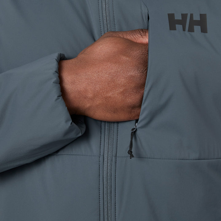Helly Hansen Odin Stretch Hood Insulated 2.0 Midlayer - Men's Alpine Frost