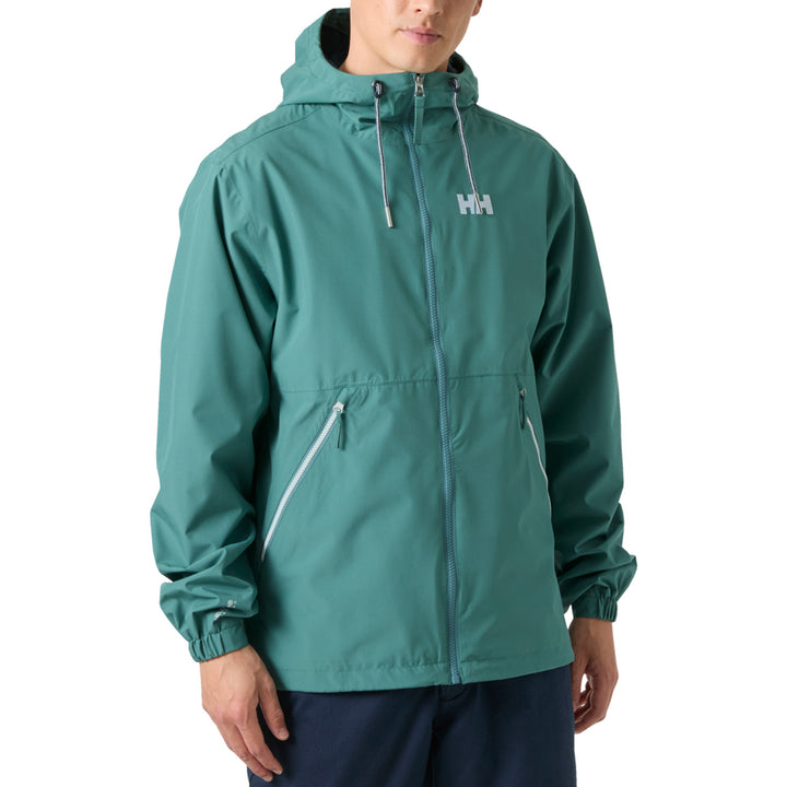 Helly Hansen Sandoy Rain Jacket - Men's Opal Green