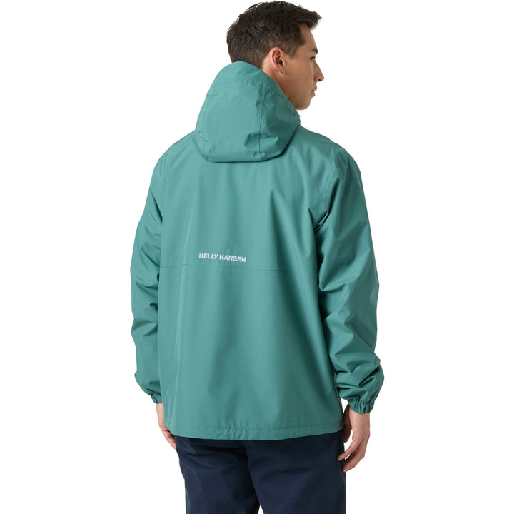 Helly Hansen Sandoy Rain Jacket - Men's Opal Green