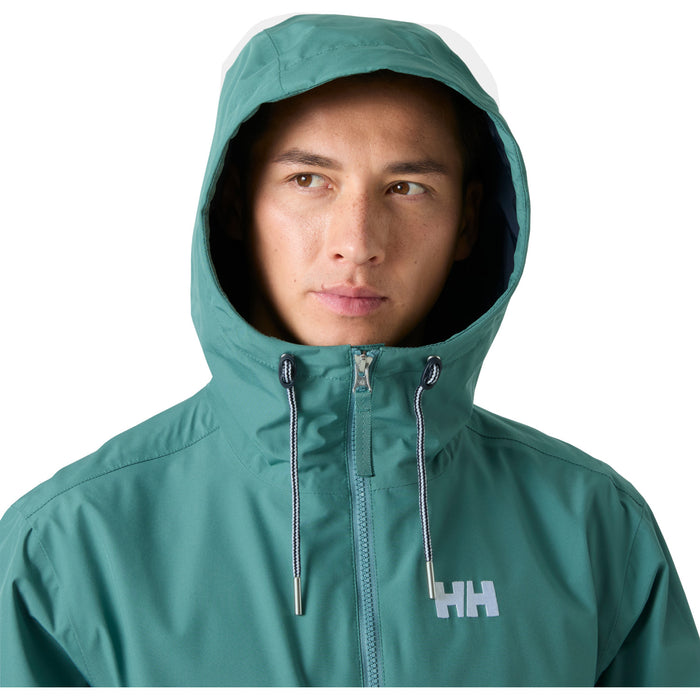 Helly Hansen Sandoy Rain Jacket - Men's Opal Green