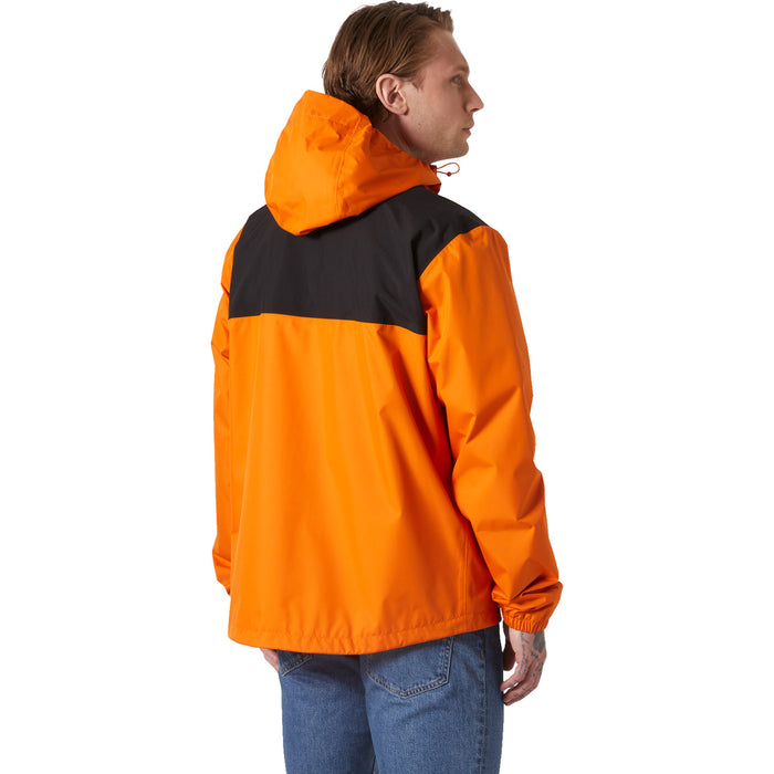 Helly Hansen Vancouver Rain Jacket - Men's Orange Peel
