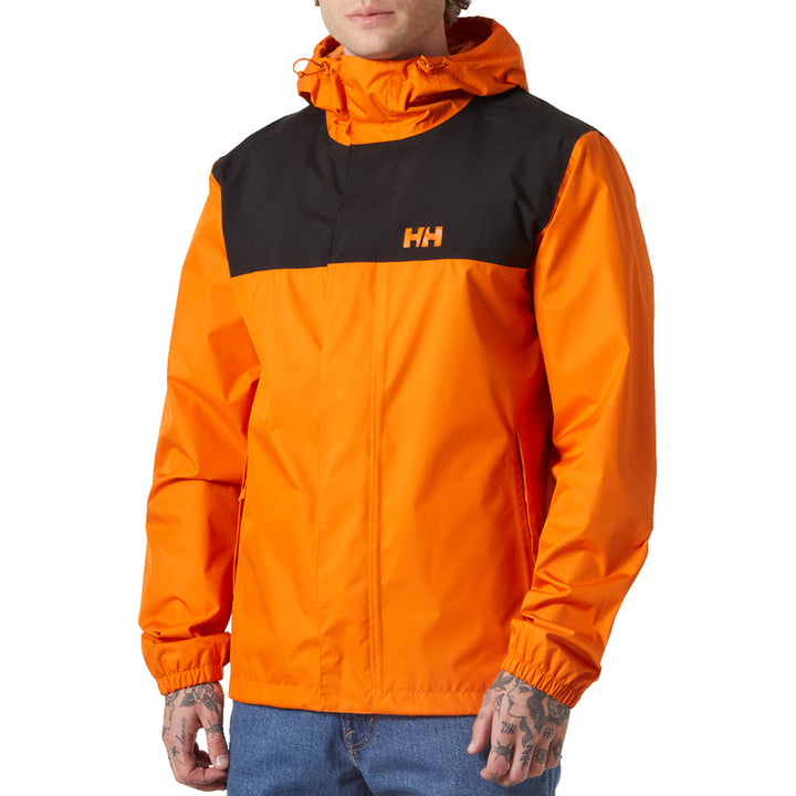 Helly Hansen Vancouver Rain Jacket - Men's Orange Peel