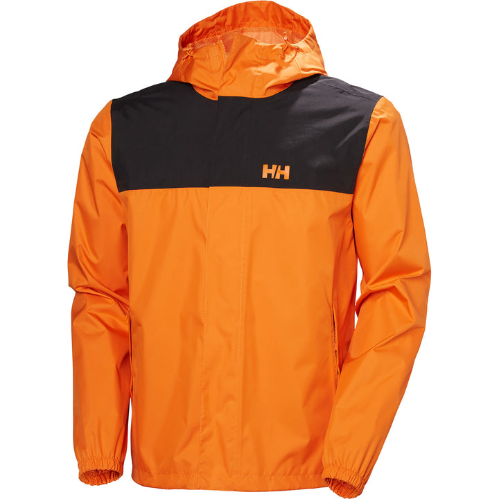 Helly Hansen Vancouver Rain Jacket - Men's Orange Peel