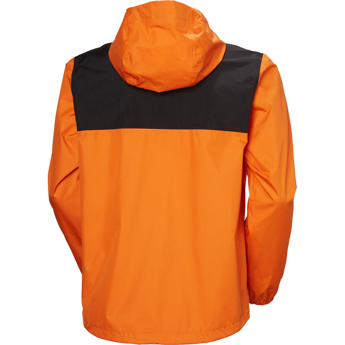 Helly Hansen Vancouver Rain Jacket - Men's Orange Peel