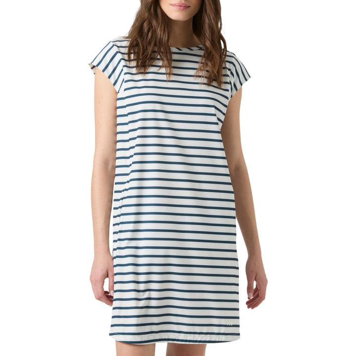 Helly Hansen Thalia Shift Dress - Women's White Navy
