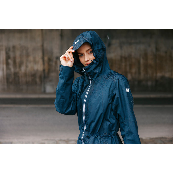 Helly Hansen Westport Raincoat - Women's Navy