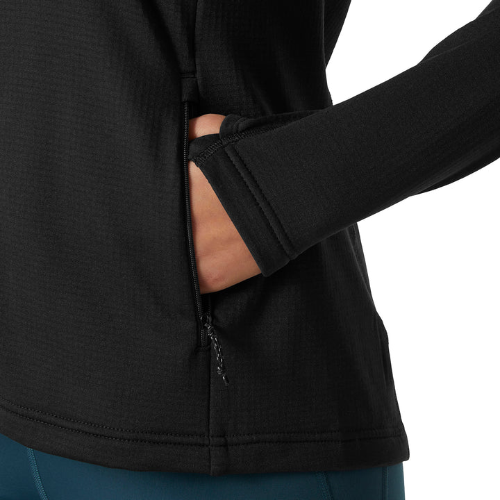 Helly Hansen Versalite Hooded Fleece Jacket - Women's Black
