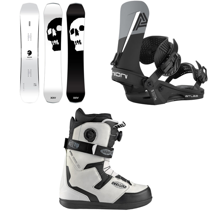 CAPiTA The Black Snowboard of Death Snowboard + Union Atlas Snowboard Bindings + Deeluxe Deemon Pro Snowboard Boots 2026