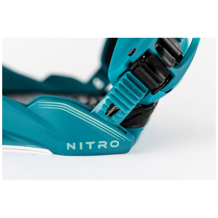 Nitro Phantom Snowboard Bindings 2026 Aqua Fade