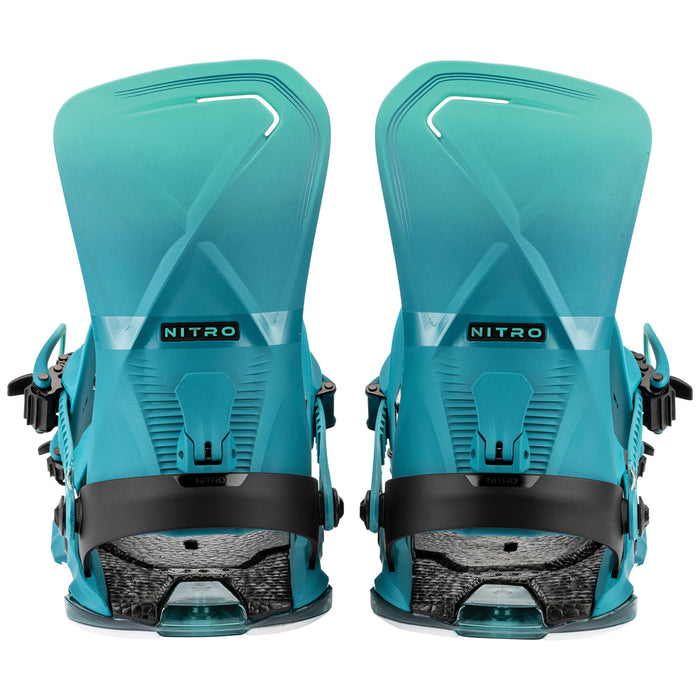 Nitro Phantom Snowboard Bindings 2026 Aqua Fade