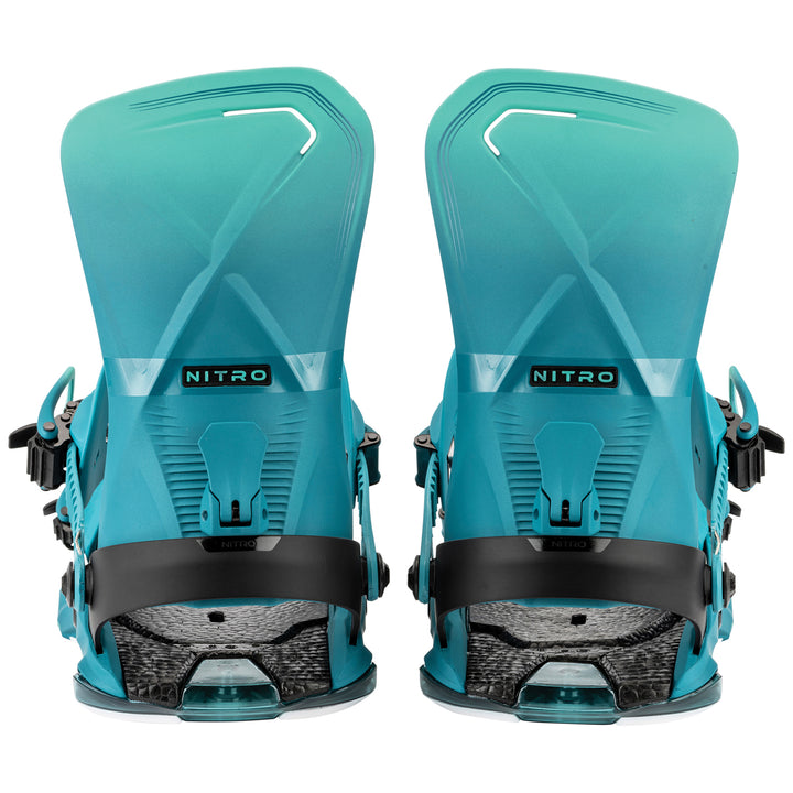 Nitro Phantom Snowboard Bindings 2026 Aqua Fade