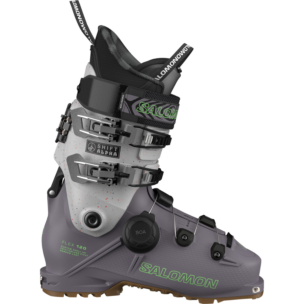 Salomon Shift Alpha S BOA 120 Alpine Touring Ski Boots 2027 Shark