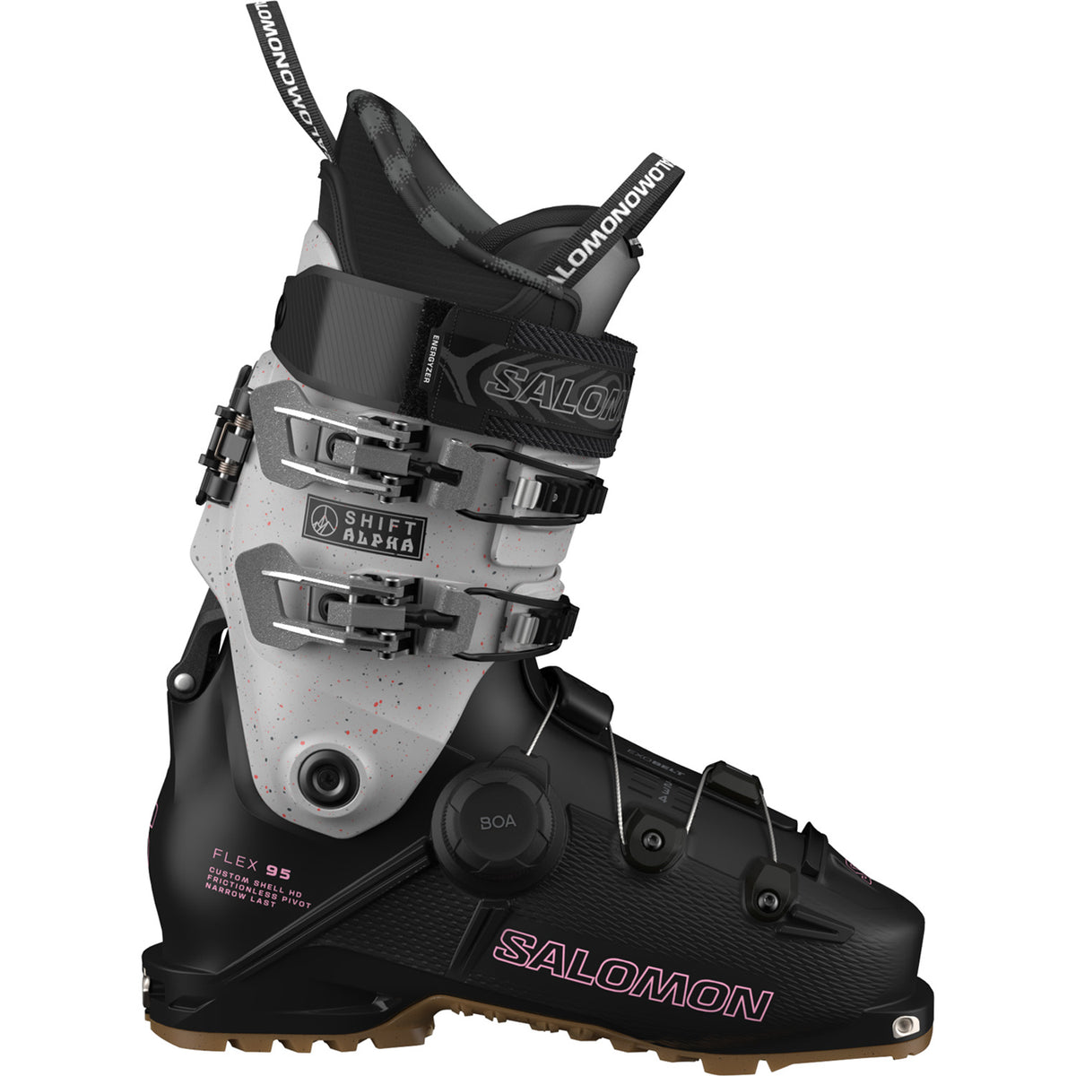Salomon Shift Alpha BOA 95 W Alpine Touring Ski Boots - Women's 2027 Black