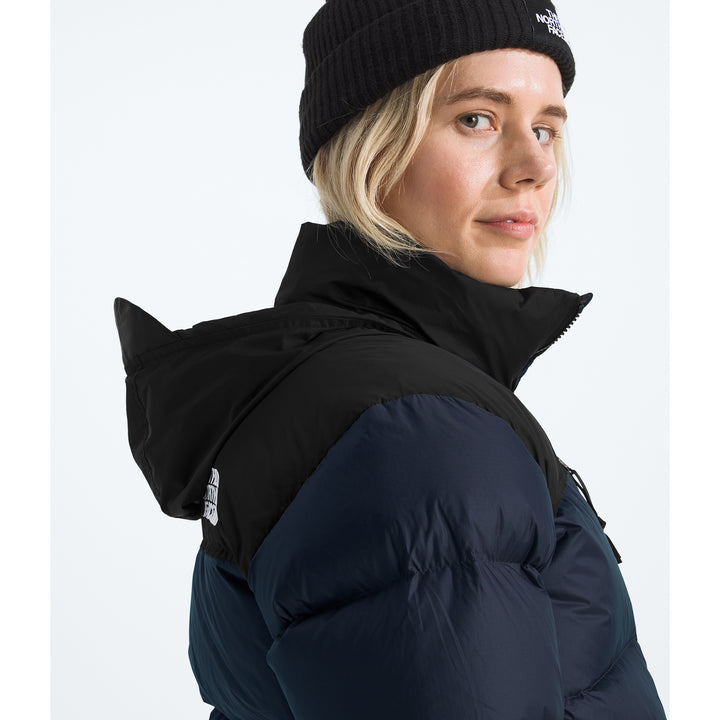 The North Face 1996 Retro Nuptse Jacket - Women's Summit Navy/Tnf Black/Recycled Down