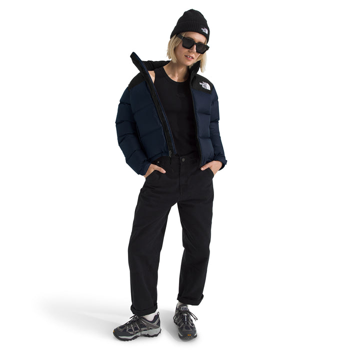 The North Face 1996 Retro Nuptse Jacket - Women's Summit Navy/Tnf Black/Recycled Down