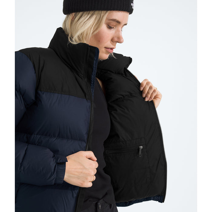 The North Face 1996 Retro Nuptse Jacket - Women's Summit Navy/Tnf Black/Recycled Down