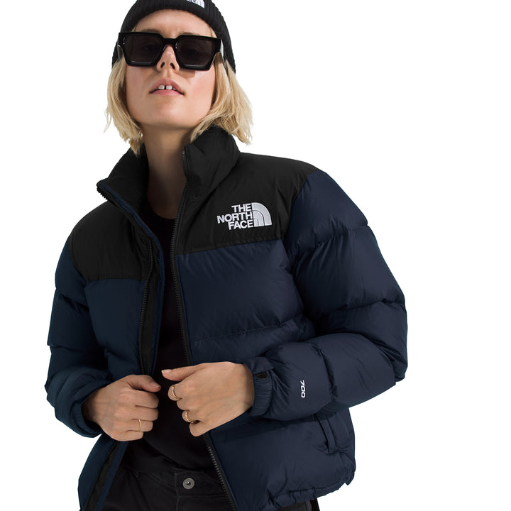 The North Face 1996 Retro Nuptse Jacket - Women's Summit Navy/Tnf Black/Recycled Down
