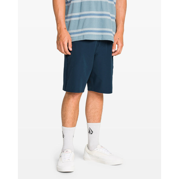 Volcom Harbor Hybrid 20" Shorts - Men's Midnight Blue