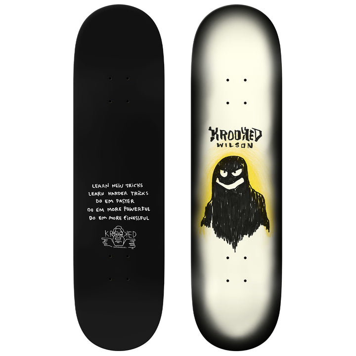 Krooked Wilson Concealed 8.38 Skateboard Deck