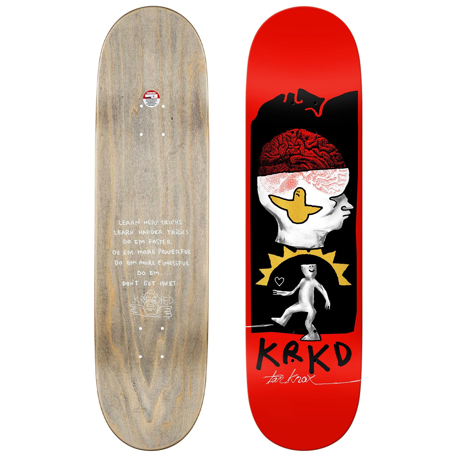 Krooked Knox Brain & Bird Deck