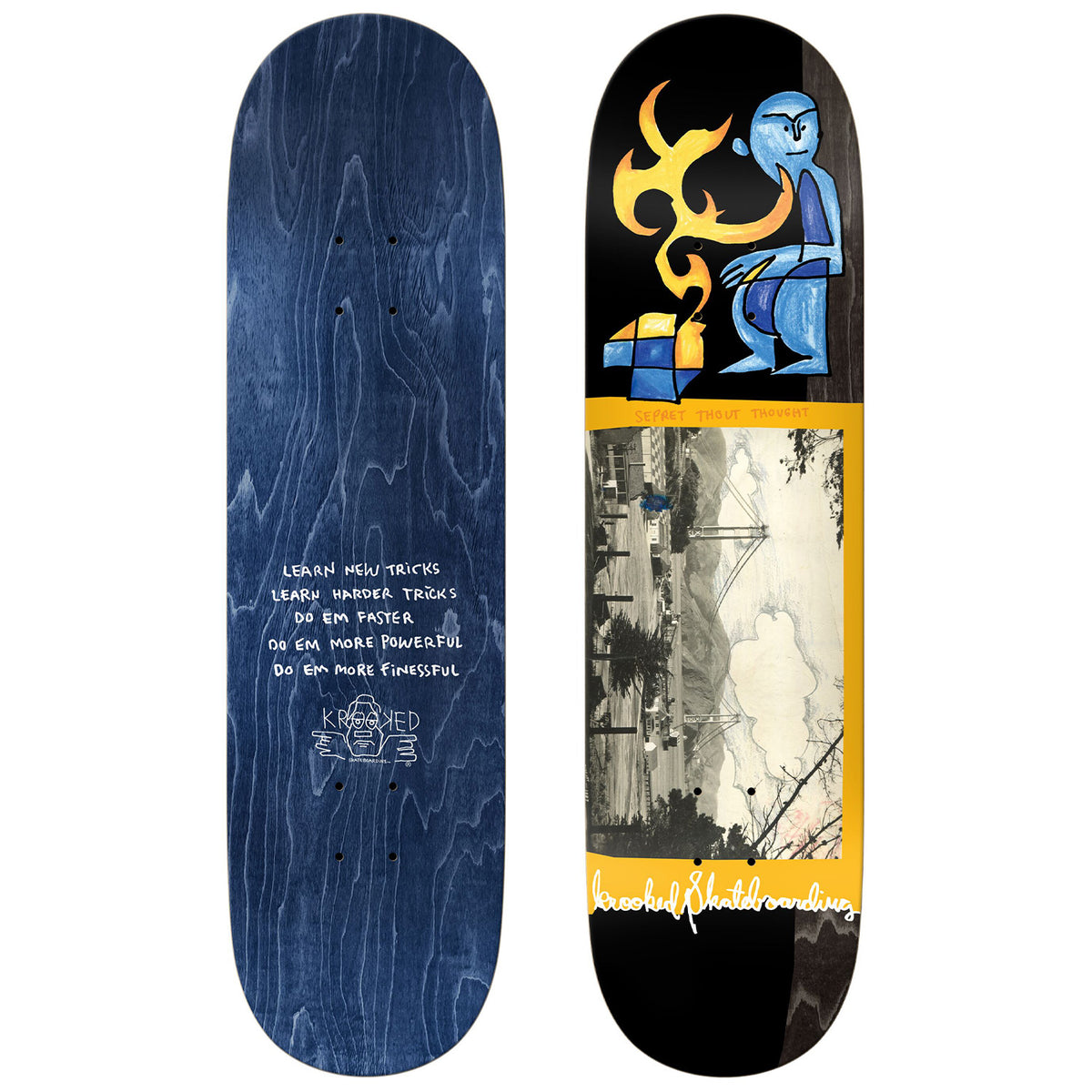 Krooked Cernicky Bridge 8.5 Skateboard Deck