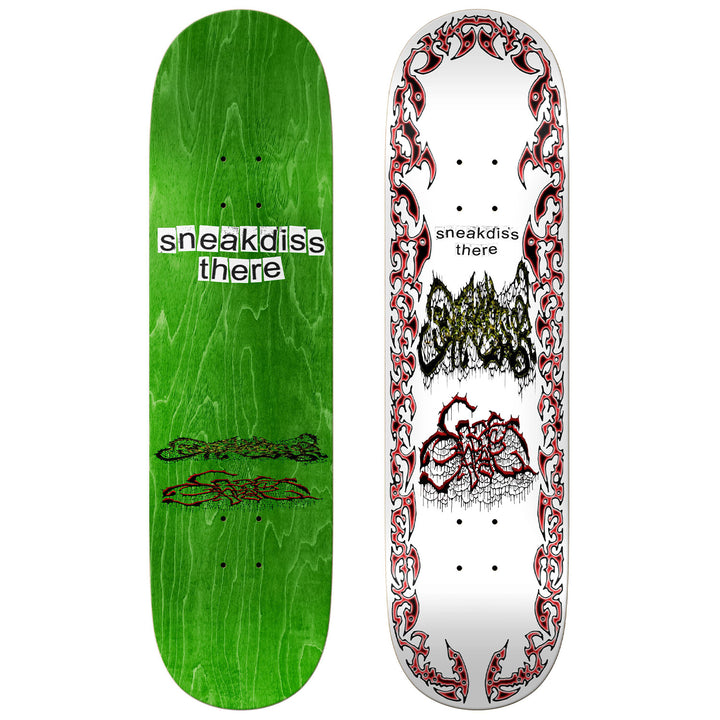 There Skateboards x Sneakdiss Battleship1 8.5 Skateboard Deck