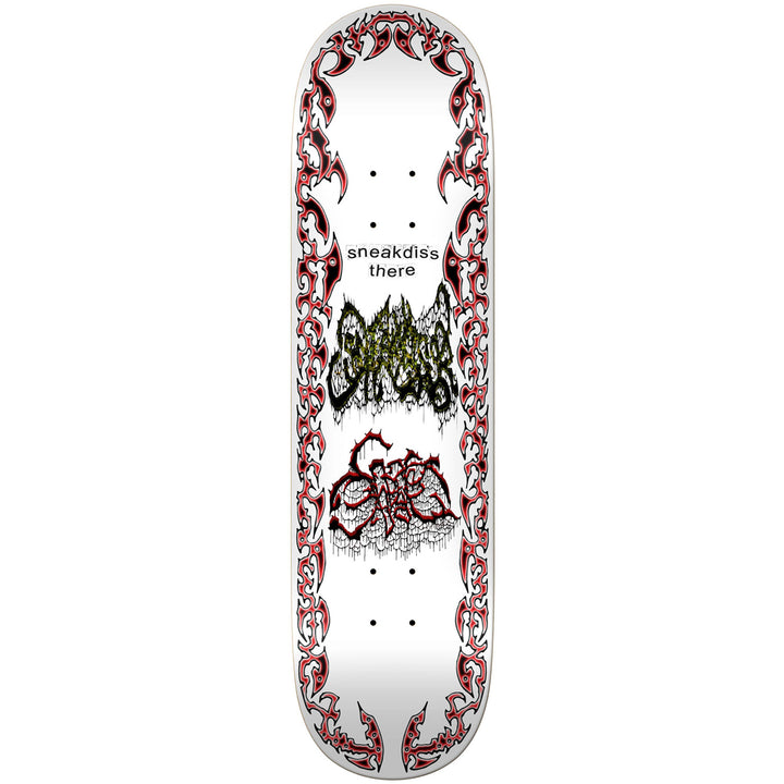 There Skateboards x Sneakdiss Battleship1 8.5 Skateboard Deck