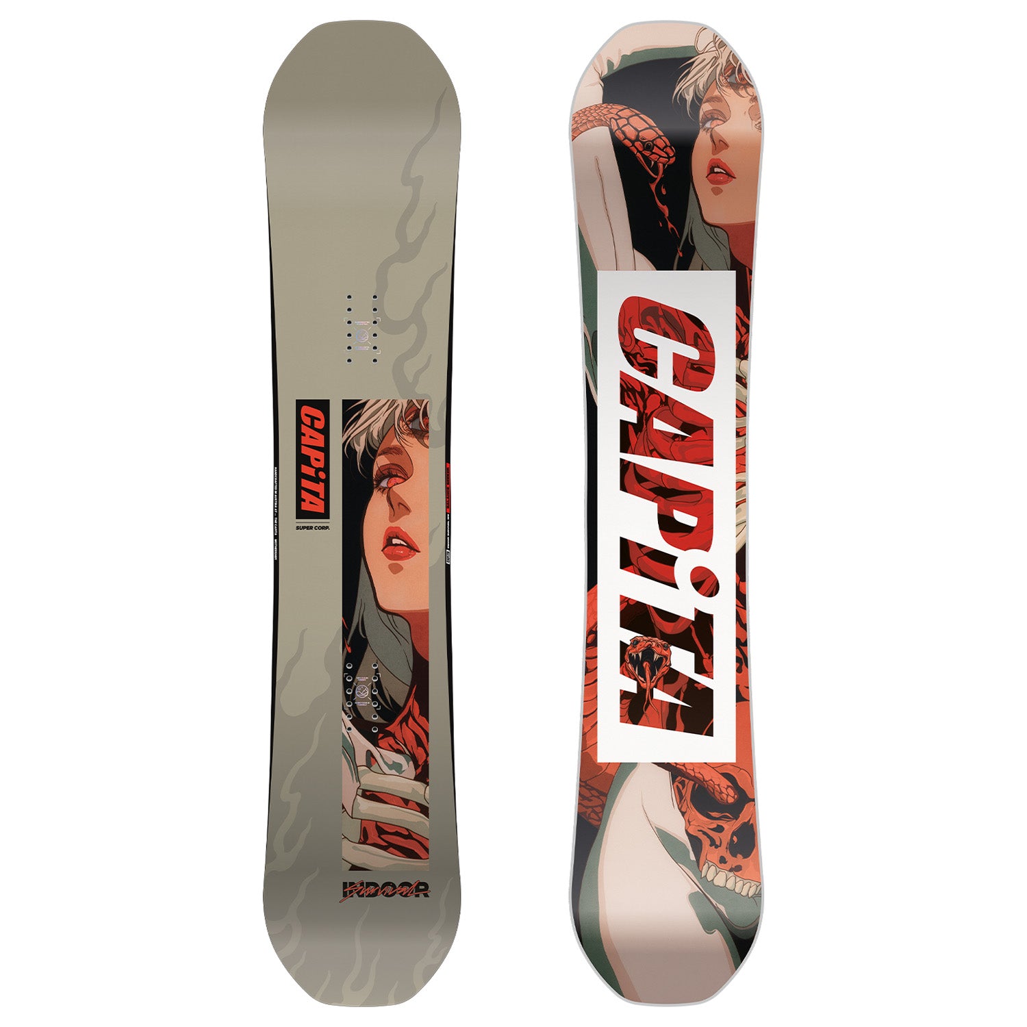 CAPiTA INDOOR SURVIVAL 152×UNION STRATA CAPiTA Indoor Survival Snowboard + Union Strata Snowboard Bindings