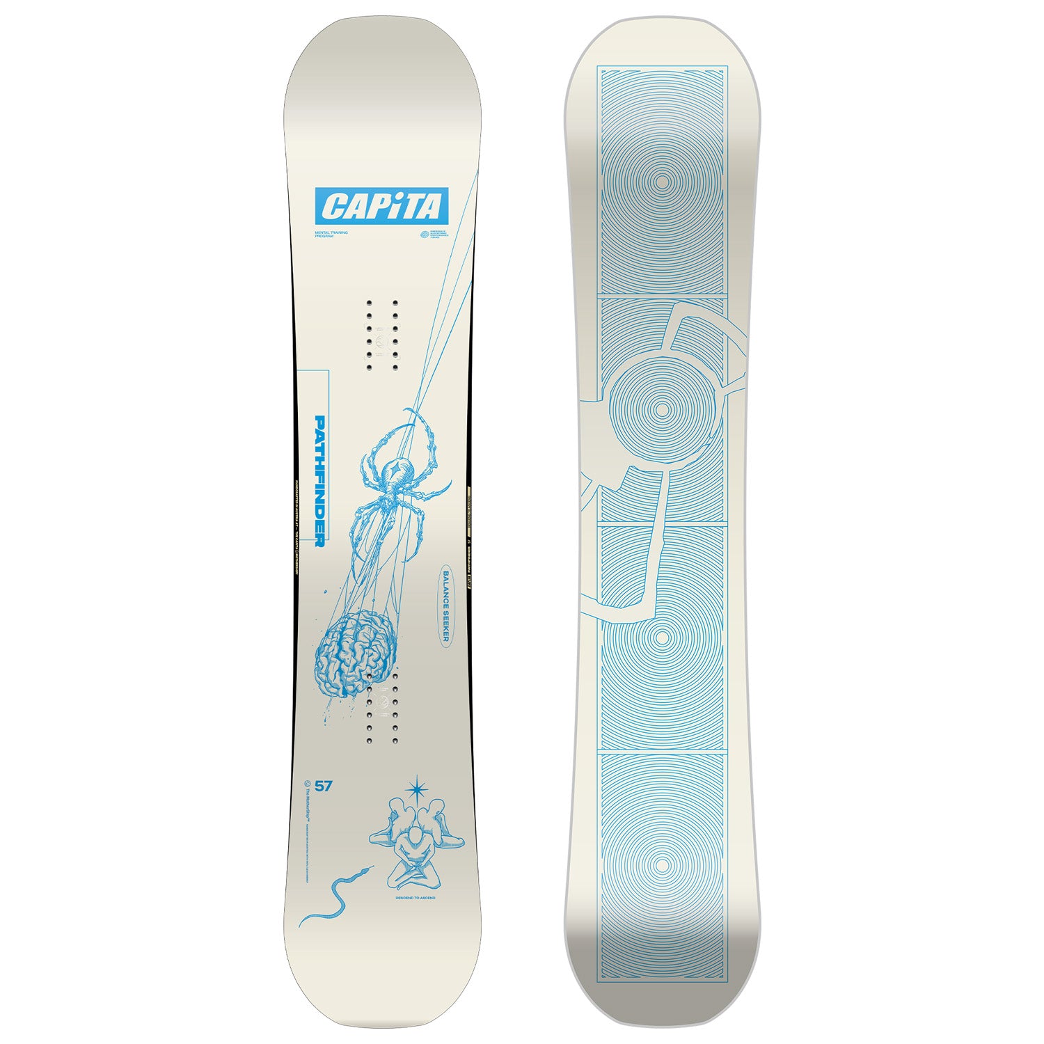 CAPiTA Pathfinder Snowboard + Union Force Classic Snowboard