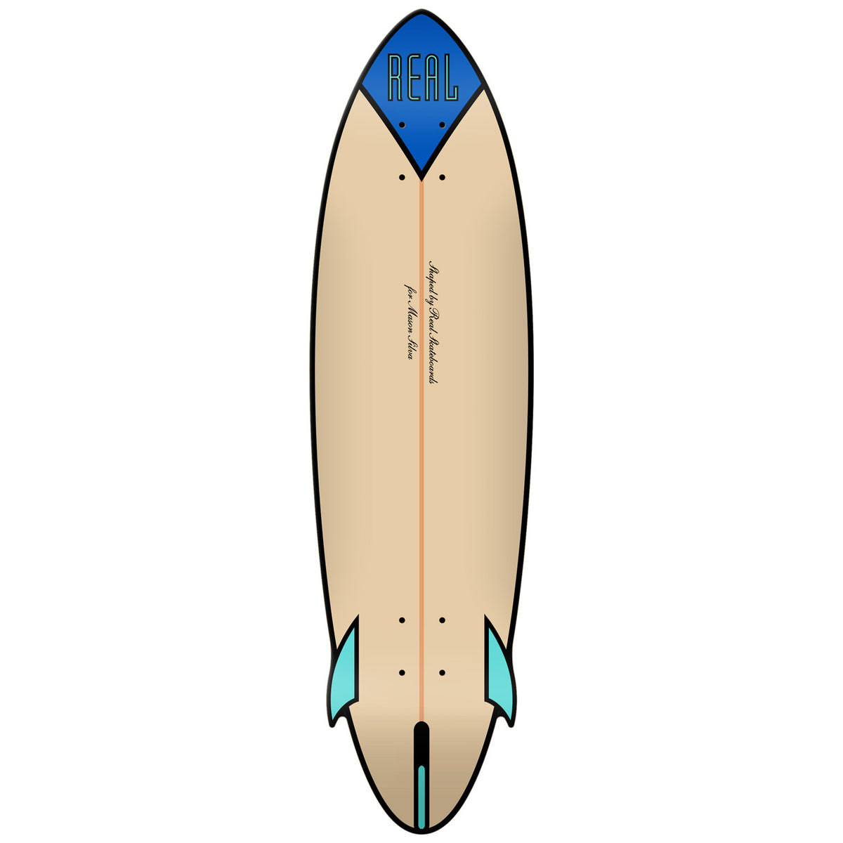 Real Mason Speed Egg 9.25 Skateboard Deck